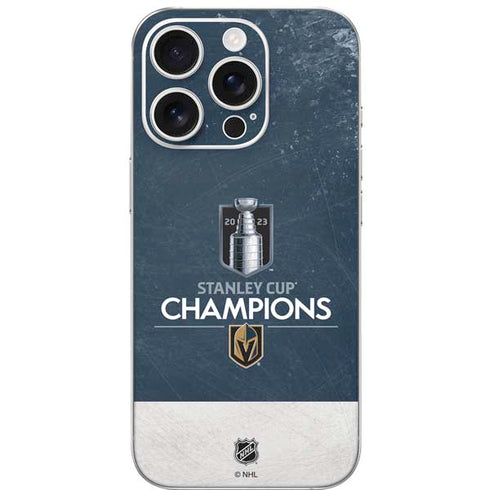 NHL Stanley Cup Champions 2023: Vegas Golden Knights iPhone 16 Pro Skin